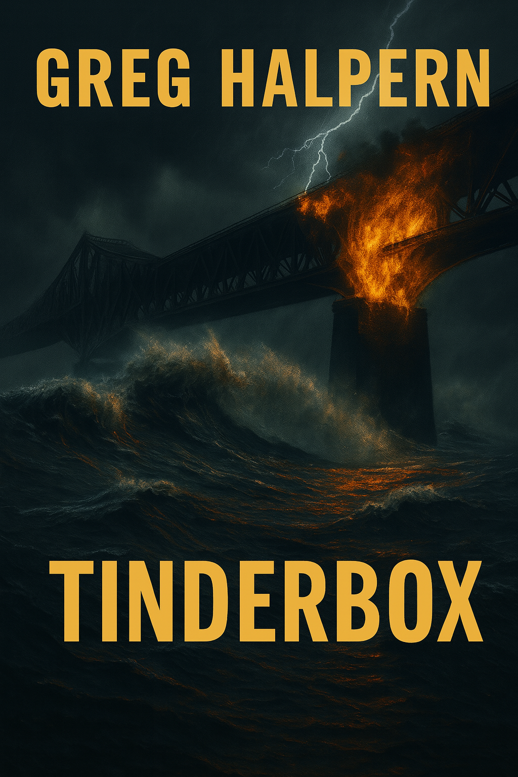 coverart for the military fiction story "Tinderbox"